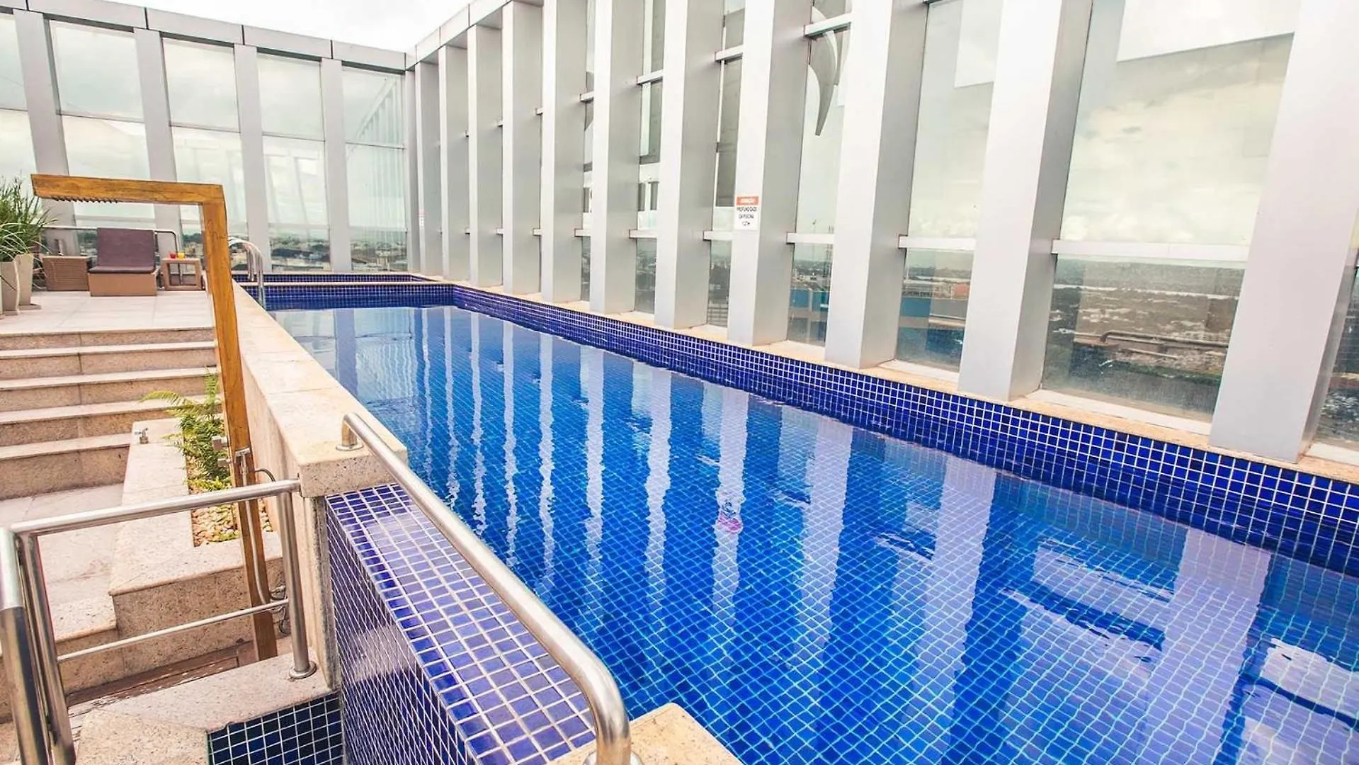 דירות ברזיליה V1114 Flat Com Wi-Fi Exclusivo, Academia E Piscinas 0*,