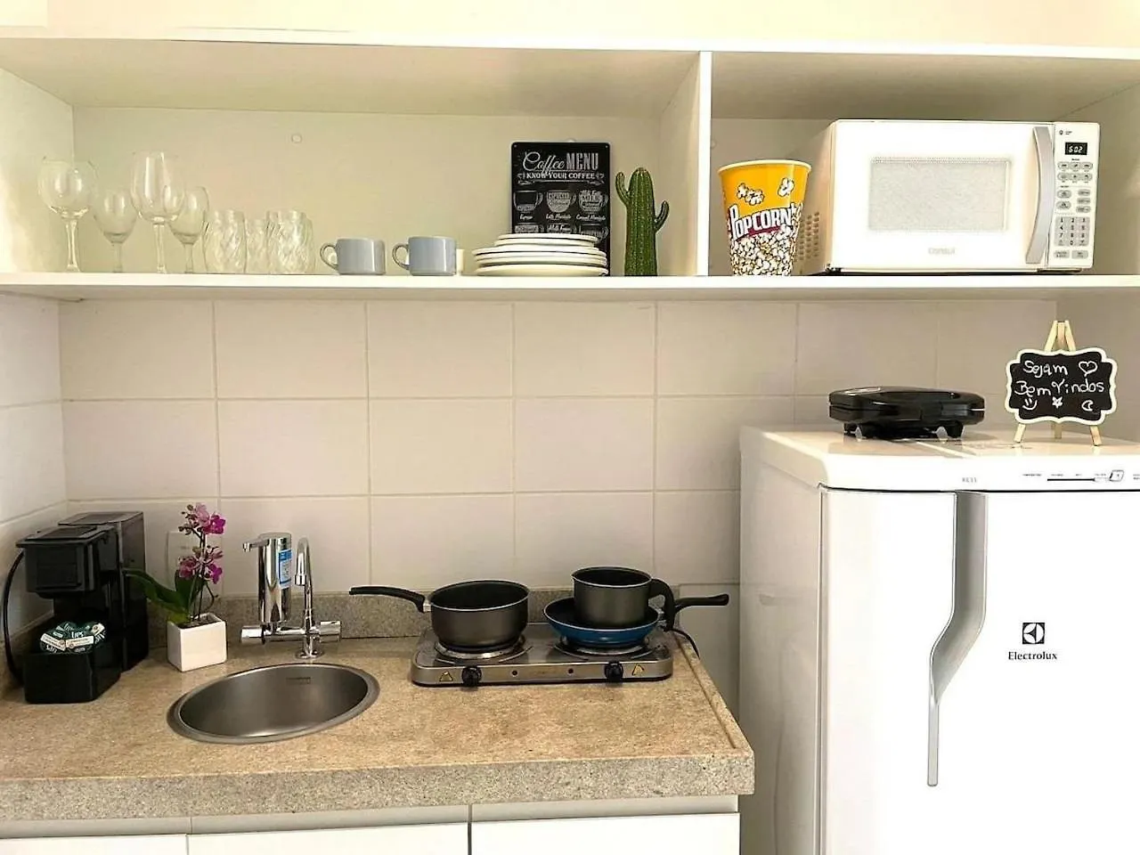 V1114 Flat Com Wi-Fi Exclusivo, Academia E Piscinas Apartment Brasilia 0*,  Brazil